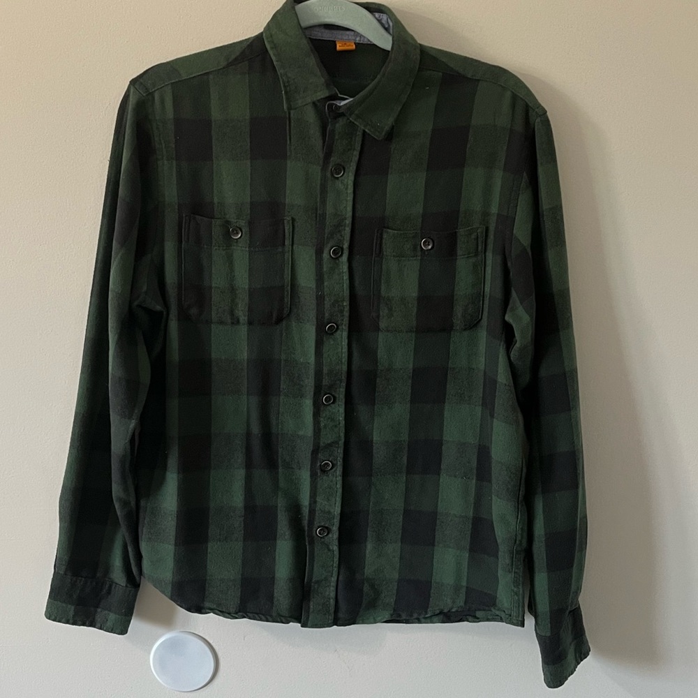 ⭕️ Taylor Vintage Green Flannel